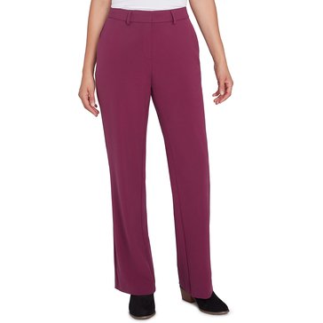 Emaline Women's Wide Leg Bistretch Pants (Petites)