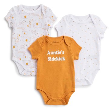 Wanderling Neutral Baby Bodysuit Set 3-Pack