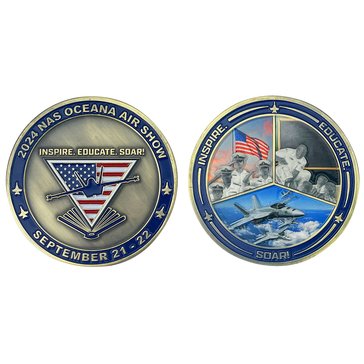 Navy Pride 2024 NAS Oceana Air Show Official Coin