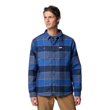 Columbia Men's Windward II Shirt Jacket Buffalo Plaid