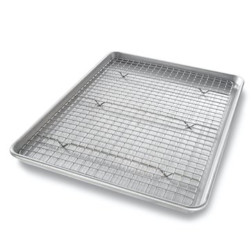 USA Pan Extra Large Sheet Pan and Bake Rack Set