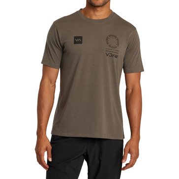 RVCA Sport Men's VA Mark Short Sleeve Screen Tee