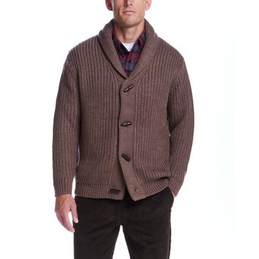 Weatherproof Men's Fleece Lined Cardigan Sweater Jacket 