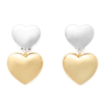 Kate Spade Heart You Double Drop Earrings