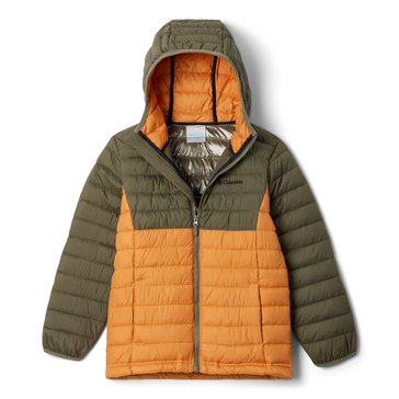 Columbia Big Boys' Powder Lite II Hooded Jacket