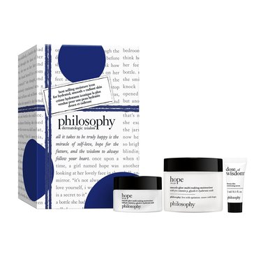 Philosophy Best-Selling Moisture Icon for Hydrated Smooth Radiant Skin Skincare Holiday 3-Piece Gift