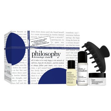 Philosophy Duo for Bright Eyes Bouncy Skin Skincare Holiday 2-Piece Gift Set