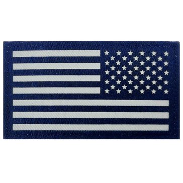 Vanguard 2POC Laser Cut Reverse Field Flag, Blue