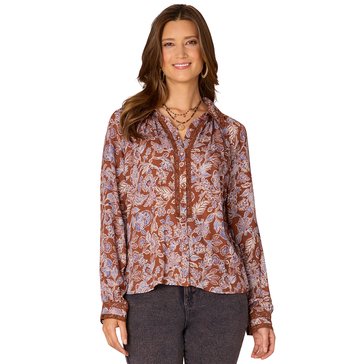 Democracy Women's Print Blouse