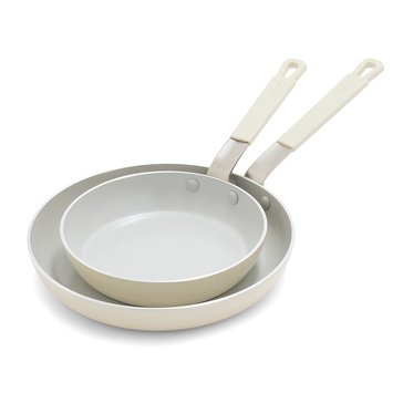 Bobby Flay Aluminum 2-Piece Fry Pan Set