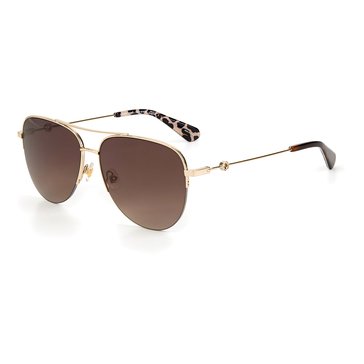 Kate Spade New York Women's Maise Pilot Sunglasses