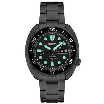 Seiko Men's Prospex Diver Black Series Bracelet Watch