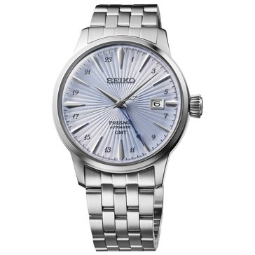 Seiko Men's Presage Cocktail Time GMT Bracelet Automatic Watch