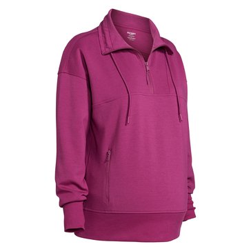 Old Navy Maternity Dynamic Long Sleeve Half Zip Pull Over