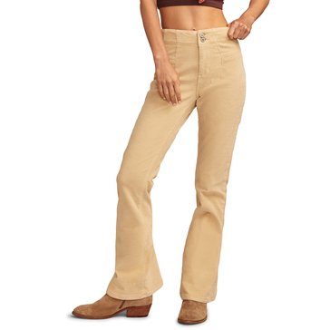 Lucky Brand Women's Stevie Flared Corduroy Pants