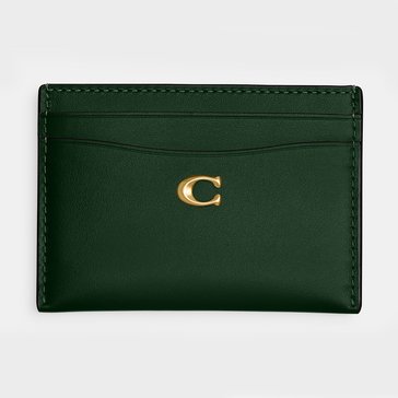 COACH Refined Calf Leather Essential Card Case