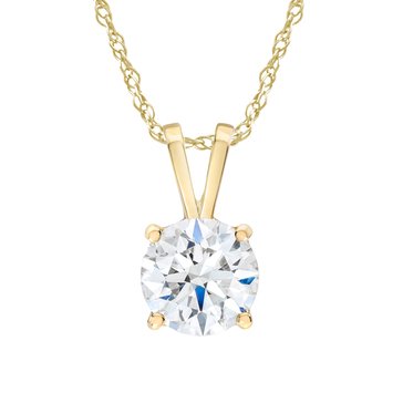 Embrace VS by WLXT 1 cttw Diamond Round Solitaire Pendant