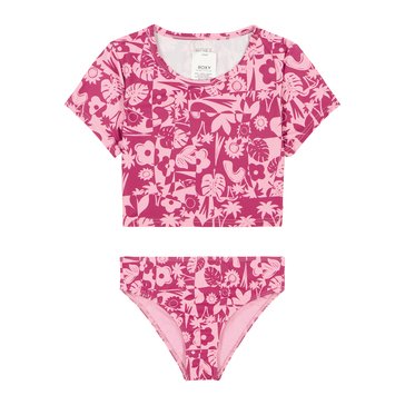 Roxy Big Girls' Slice of Paradise 2-Piece Swimsuit