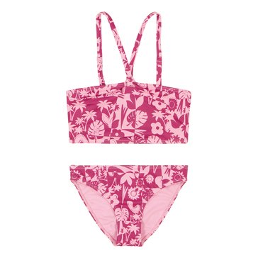 Roxy Big Girls' Slice of Paradise 2-Piece Bikini Swimsuit