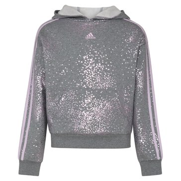 Adidas Big Girls' Ice Dust Fleece Hoodie