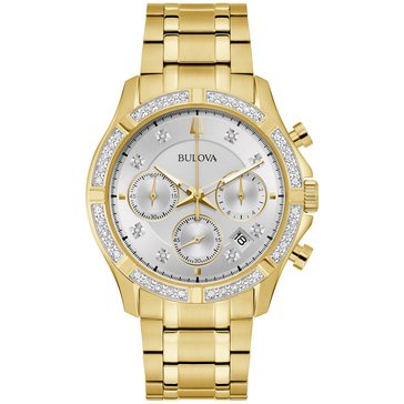 Bulova Men's Classic Diamond Quartz Bracelet Watch