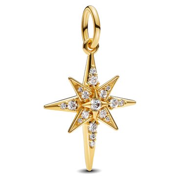 Pandora Sparkling North Star Dangle Charm