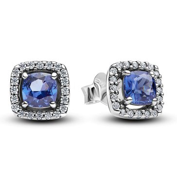 Pandora Sparkling Square Halo Stud Earrings