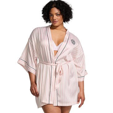 Victoria's Secret Women's Satin Piped Kimono