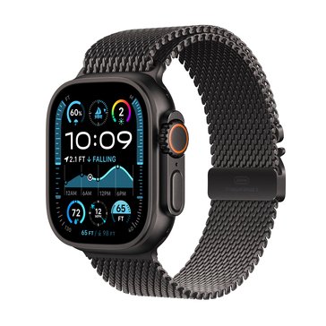 Apple Watch Ultra 2 GPS and Cellular Titanium Case with Milanese Loop - L