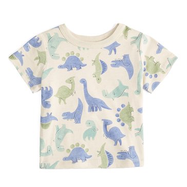 Wanderling Baby Boys' Short Sleeve Dino Group Tee