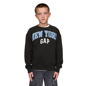 Gap Big Boys' New York Logo Pull Over Sweatshirt