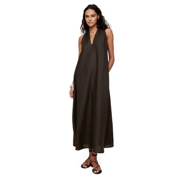 Banana Republic Women's A Line Linen Midi Dress