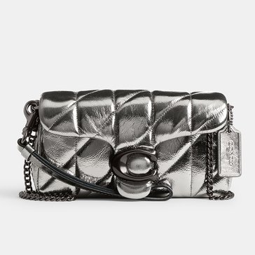 Coach Quilted Metallic Tabby Wristlet