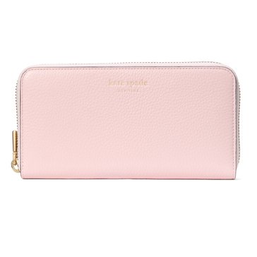 Kate Spade New York Taylor Pebbled Leather Zip Around Continental Wallet