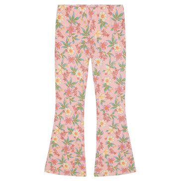 Billabong Big Girls' Tell Me Floral Flared Leggings