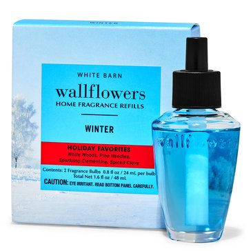 Bath & Body Works Winter WallFlower Refill, 2-Pack