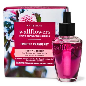 Bath & Body Works Frosted Cranberry WallFlower Refill, 2-Pack