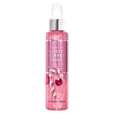 Bath & Body Works Twisted Peppermint Shimmer Mist