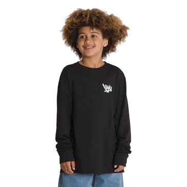 Vans Big Boys' Long Sleeve Blaster Tee