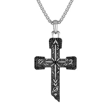 Bulova Men's Marc Anthony Icon Cross Amulet Diamond Pendant