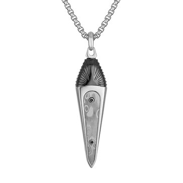 Bulova Men's Marc Anthony Dagger Amulet Diamond Pendant