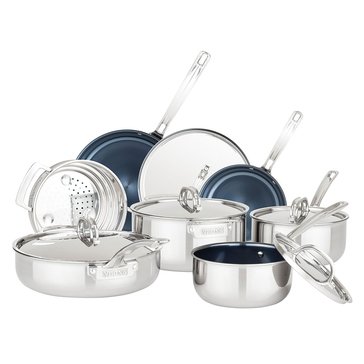 Viking 4-Ply PerformanceTi 12-Piece Stainless Steel Cookware Set