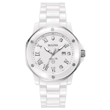 Bulova Women's Quartz Marc Anthony Series A Ceramic Bracelet Watch