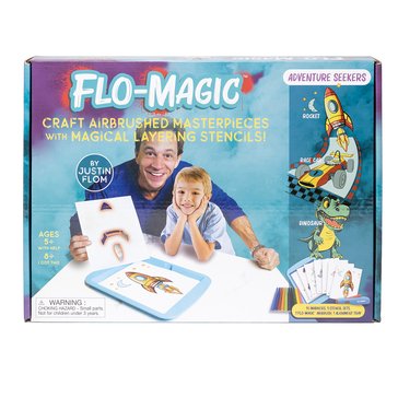 As Seen On Tv Flo-Magic Adventure Stencil Layering Kit