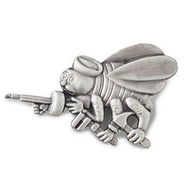 Mitchell Proffitt Seabee Cutout Pin