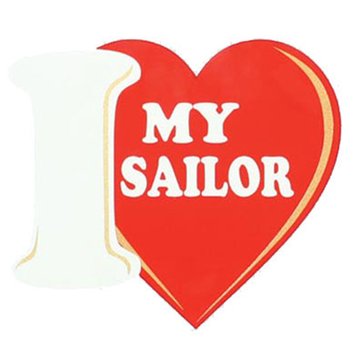 Mitchell Proffitt I Love My Sailor Decal