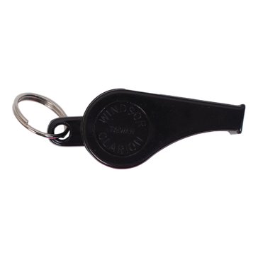 Black Plastic Whistle