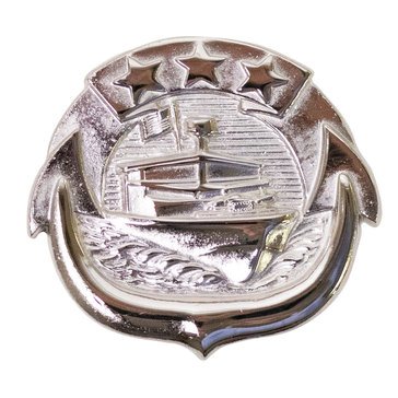 Warfare Badge Miniature SM CRAFT ENL  Mirror Finish Silver