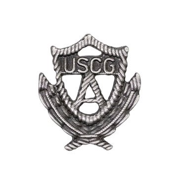 USCG Badge Large Past Officer Pin