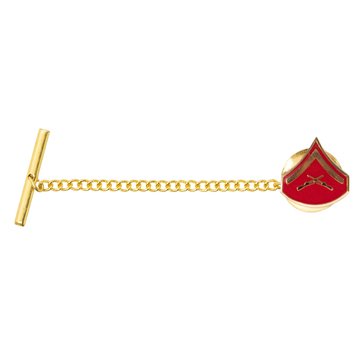 USMC Tie Tac Gold/Red for LCPL